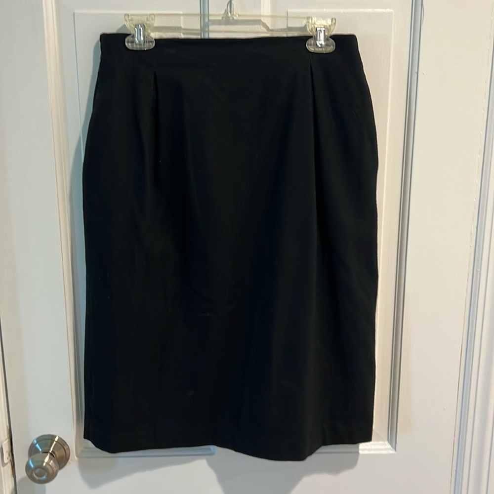 Nell Flowers by J.G. Hook Wool Skirt